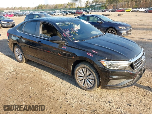 2019 Volkswagen Jetta S z VIN 3VWCB7BU6KM144584, wystawiony jako IAAI lot #41963870 z przebiegiem 205 028 mil mil oraz . Historia ofert i sprzedaży dostępna na DreamBid. Obrazek 1.