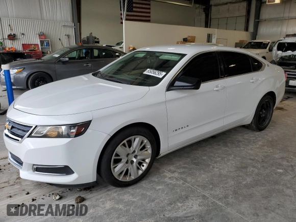 2016 Chevrolet Impala LS with VIN 2G11X5SA6G9164459, listed as a Copart auction lot 65056295 with 159,993 mi miles and Clean title. Bid and sale history available at DreamBid. Image 1.