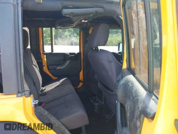 2013 Jeep Wrangler Unlimited Sport z VIN 1C4HJWDGXDL538395, wystawiony jako IAAI lot #42265264 z przebiegiem 154 080 mil mil oraz . Historia ofert i sprzedaży dostępna na DreamBid. Obrazek 8.