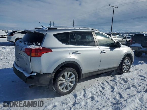 2013 Toyota RAV4 Limited with VIN JTMDFREV5D5003137, listed as a Copart auction lot 45752355 with 145,204 mi miles and Salvage Title. Bid and sale history available at carsss.com. Image 3.