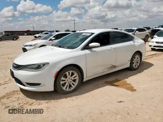 2015 Chrysler 200 Limited z VIN 1C3CCCAB2FN645139, wystawiony jako Copart lot #63830595 z przebiegiem 137 473 mil mil oraz Czysty tytuł • Clean title. Historia ofert i sprzedaży dostępna na DreamBid. Obrazek 1.