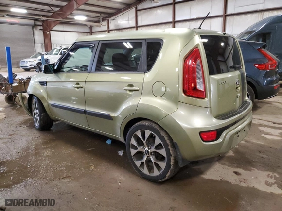 2013 Kia Soul + with VIN KNDJT2A69D7537876, listed as a Copart auction lot 47874735 with 189,041 mi miles and Clean Title. Bid and sale history available at carsss.com. Image 2.
