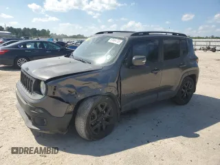 2017 Jeep Renegade Altitude with VIN ZACCJABB4HPF28791, listed as a Copart auction lot 57664795 with Not provided miles and Salvage title. Bid and sale history available at DreamBid. Image 1.
