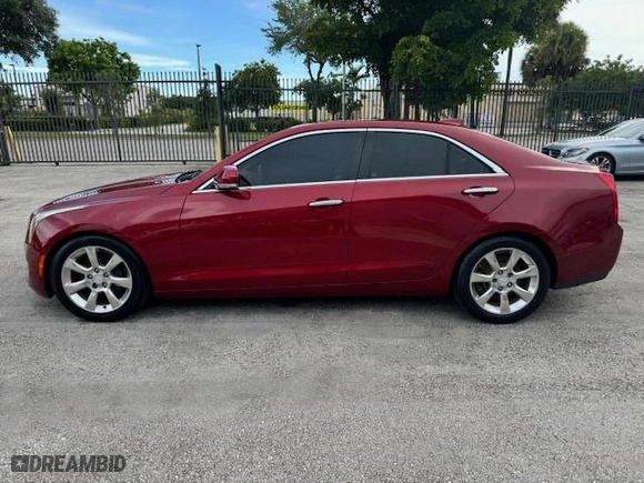 2016 Cadillac ATS Sedan Luxury Collection RWD with VIN 1G6AB5RS4G0100258, listed as a Copart auction lot 78107404 with 88,711 mi miles and Salvage Title. Bid and sale history available at carsss.com. Image 12.