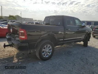 2022 Ram 2500 Limited with VIN 3C6UR5SLXNG418460, listed as a Copart auction lot 75847674 with 45,499 mi miles and Salvage title. Bid and sale history available at DreamBid. Image 3.