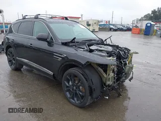 2024 Genesis GV80 z VIN KMUHCESC3RU170760, wystawiony jako IAAI lot #41702236 z przebiegiem 11 162 mil mil oraz . Historia ofert i sprzedaży dostępna na DreamBid. Obrazek 1.