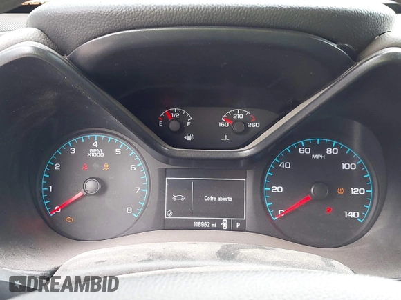 2018 Chevrolet Colorado 2WD Work Truck with VIN 1GCGSBEA9J1129890, listed as a IAAI auction lot 42054763 with 118,962 mi miles and . Bid and sale history available at DreamBid. Image 7.