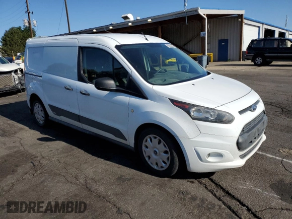 2015 Ford Transit Connect XLT with VIN NM0LS7F77F1189833, listed as a Copart auction lot 62602455 with 175,125 mi miles and Salvage title. Bid and sale history available at DreamBid. Image 4.