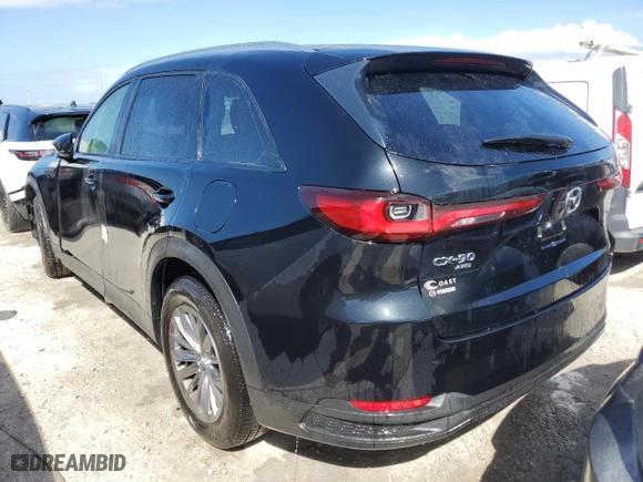 2024 Mazda CX-90 3.3 Turbo Select with VIN JM3KKAHD8R1153644, listed as a Copart auction lot 77139634 with 0 mi miles and Non Repairable. Bid and sale history available at carsss.com. Image 2.