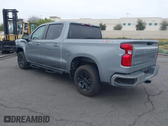 2023 Chevrolet Silverado 1500 LT with VIN 3GCPDDEK8PG248586, listed as a IAAI auction lot 41465474 with 12,536 mi miles. Bid and sale history available at carsss.com. Image 3.