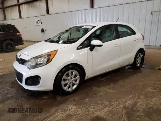 2013 Kia Rio LX with VIN KNADM5A31D6164627, listed as a Copart auction lot 50691915 with 185,972 mi miles and Clean Title. Bid and sale history available at carsss.com. Image 1.