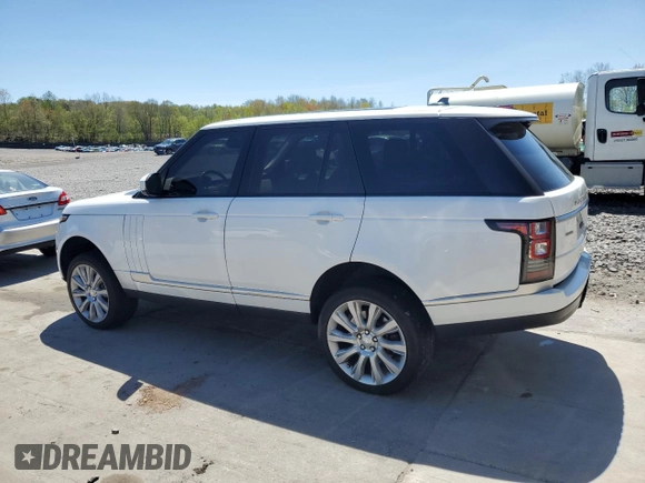 2016 Land Rover Range Rover Supercharged with VIN SALGS2EF4GA244331, listed as a Copart auction lot 54843275 with 154,892 mi miles and Clean title. Bid and sale history available at DreamBid. Image 2.