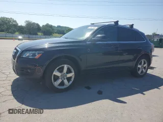 2012 Audi Q5 Premium Plus with VIN WA1LFAFPXCA085749, listed as a Copart auction lot 61947565 with Not provided miles and Salvage title. Bid and sale history available at DreamBid. Image 1.