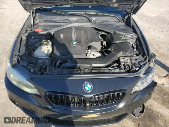 2015 BMW 2 Series M235i xDrive with VIN WBA1J9C58FVX98415, listed as a Copart auction lot 49793655 with 110,169 mi miles and Salvage Title. Bid and sale history available at DreamBid. Image 12.