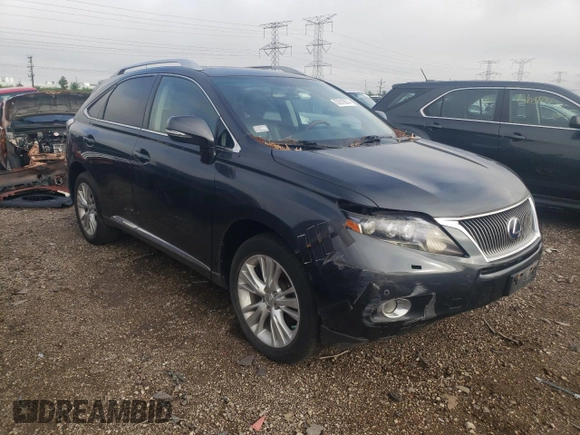 2010 Lexus RX 450h with VIN JTJBC1BA0A2016262, listed as a Copart auction lot 62819874 with 73,363 mi miles and Clean Title. Bid and sale history available at DreamBid. Image 4.