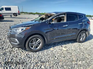 2018 Hyundai Santa Fe 2.4L with VIN 5XYZT3LB1JG565303, listed as a Copart auction lot 58479545 with 81,219 mi miles and Salvage title. Bid and sale history available at DreamBid. Image 1.