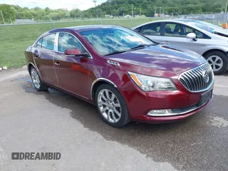 2015 Buick LaCrosse Premium I with VIN 1G4GD5G36FF123352, listed as a IAAI auction lot 42320470 with 124,358 mi miles and . Bid and sale history available at DreamBid. Image 1.