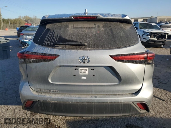 2020 Toyota Highlander L z VIN 5TDCZRAH4LS507190, wystawiony jako Copart lot #76805574 z przebiegiem Nie podano mil oraz Szkoda całkowita • Salvage title. Historia ofert i sprzedaży dostępna na DreamBid. Obrazek 6.