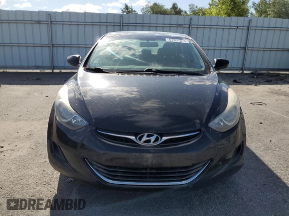 2013 Hyundai Elantra GLS with VIN 5NPDH4AE9DH257856, listed as a Copart auction lot 61301275 with 260,250 mi miles and Clean title. Bid and sale history available at DreamBid. Image 5.