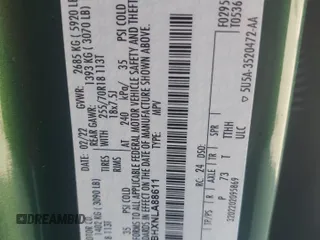 2022 Ford Bronco z VIN 1FMDE5BHXNLA88611, wystawiony jako Copart lot #58135415 z przebiegiem 15 448 mil mil oraz Nie do naprawy • Non repairable. Historia ofert i sprzedaży dostępna na DreamBid. Obrazek 14.