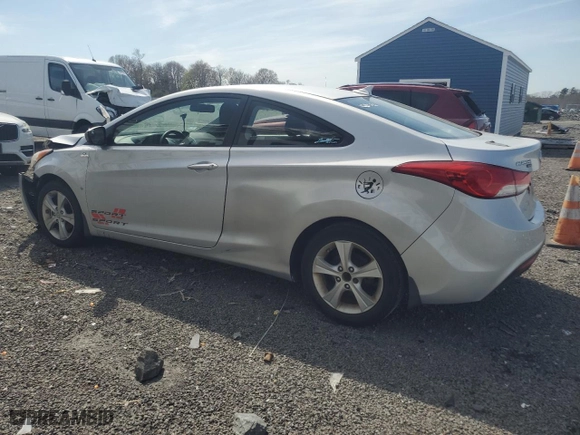 2013 Hyundai Elantra Coupe GS with VIN KMHDH6AE8DU020045, listed as a Copart auction lot 54361225 with 136,638 mi miles and Clean Title. Bid and sale history available at carsss.com. Image 2.