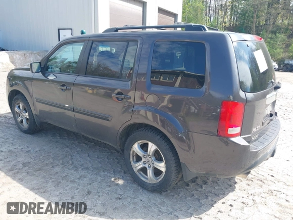 2012 Honda Pilot EX with VIN 5FNYF4H48CB052630, listed as a IAAI auction lot 42204023 with 164,034 mi miles and . Bid and sale history available at DreamBid. Image 3.