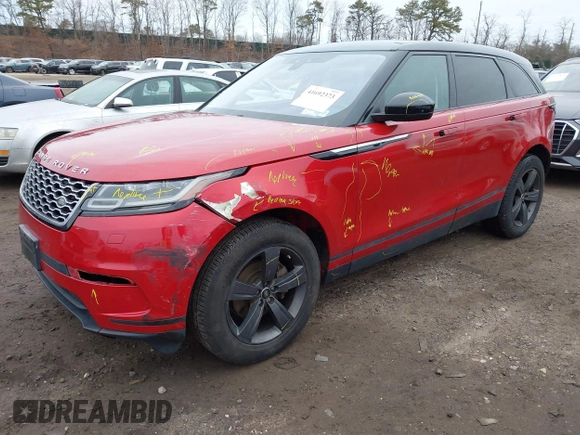 2019 Land Rover Range Rover Velar S with VIN SALYB2EX2KA786095, listed as a IAAI auction lot 41692373 with 53,638 mi miles and . Bid and sale history available at DreamBid. Image 18.
