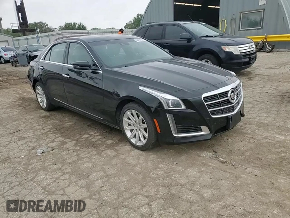 2014 Cadillac CTS Luxury AWD with VIN 1G6AX5S35E0190361, listed as a Copart auction lot 54497655 with 32,664 mi miles and Salvage title. Bid and sale history available at DreamBid. Image 13.