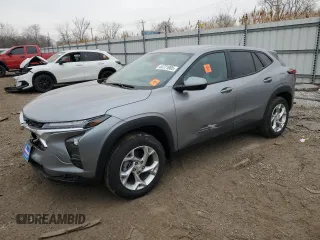 2025 Chevrolet Trax LS with VIN KL77LFEP8SC149835, listed as a Copart auction lot 44721905 with Not Provided miles and Salvage Title. Bid and sale history available at DreamBid. Image 1.