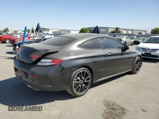 2023 Mercedes-Benz C 300 with VIN W1KWJ8DB8PG119312, listed as a Copart auction lot 71323674 with 10,665 mi miles and Salvage Title. Bid and sale history available at DreamBid. Image 3.