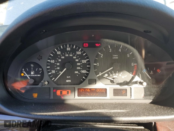 2001 BMW 3 Series 325i with VIN WBAAV33471FU90843, listed as a Copart auction lot 48934835 with 134,146 mi miles and Salvage Title. Bid and sale history available at carsss.com. Image 9.