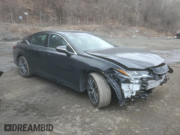 2022 Lexus ES 250 with VIN 58AD11D16NU009944, listed as a Copart auction lot 47650855 with 25,774 mi miles and Salvage title. Bid and sale history available at DreamBid. Image 4.