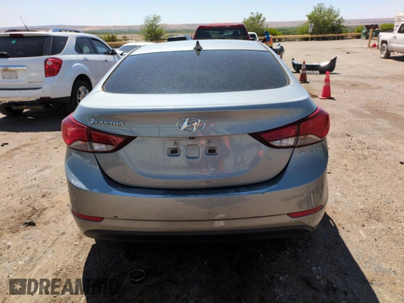 2014 Hyundai Elantra SE z VIN KMHDH4AE3EU150983, wystawiony jako Copart lot #58413865 z przebiegiem 174 038 mil mil oraz Szkoda całkowita • Salvage title. Historia ofert i sprzedaży dostępna na DreamBid. Obrazek 6.