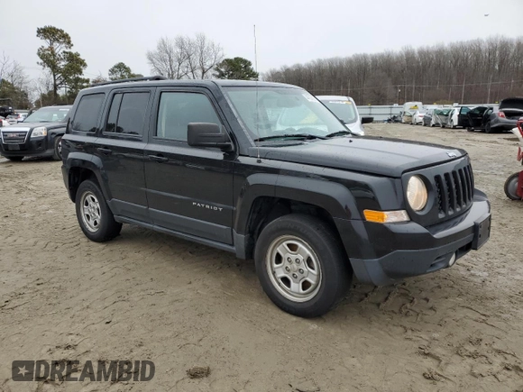 2016 Jeep Patriot Sport with VIN 1C4NJRBB9GD510128, listed as a Copart auction lot 44509685 with 142,443 mi miles and Salvage title. Bid and sale history available at DreamBid. Image 4.