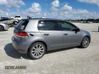 2014 Volkswagen Golf TDI w/Sunroof & Nav z VIN WVWDM7AJ7EW003715, wystawiony jako Copart lot #79524694 z przebiegiem Nie podano mil oraz Szkoda całkowita • Salvage title. Historia ofert i sprzedaży dostępna na DreamBid. Obrazek 3.