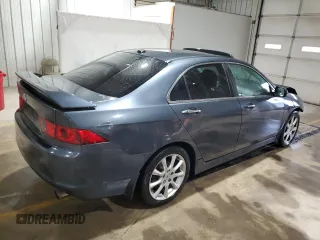 2006 Acura TSX Navi with VIN JH4CL96966C002968, listed as a Copart auction lot 51746805 with 343,967 mi miles and Salvage Title. Bid and sale history available at carsss.com. Image 3.