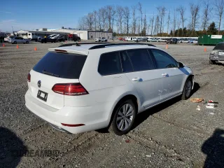 2019 Volkswagen Golf SportWagen S with VIN 3VW117AU2KM502355, listed as a Copart auction lot 71405544 with 49,111 mi miles and Salvage Title. Bid and sale history available at carsss.com. Image 4.