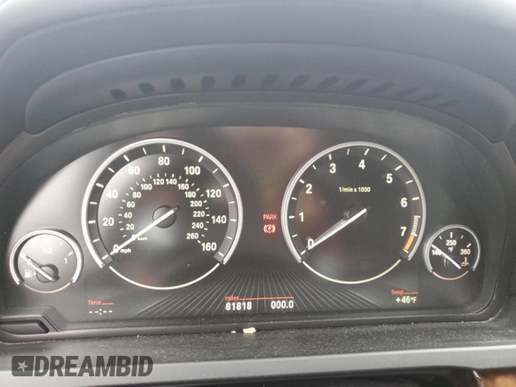 2013 BMW 7 Series 750i xDrive с VIN WBAYB6C55DD223914, выставлен на аукционе Copart как лот 81825144 с пробегом 81 818 миль миль и Списание • Salvage title. История ставок и продаж доступна на DreamBid. Изображение 9.