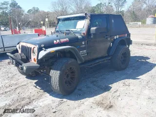 2010 Jeep Wrangler Mountain with VIN 1J4AA2D10AL120620, listed as a IAAI auction lot 41785857 with 173,040 mi miles. Bid and sale history available at carsss.com. Image 2.
