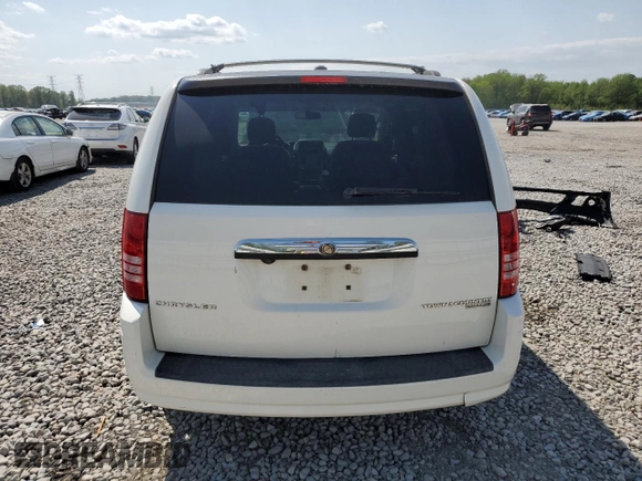2010 Chrysler Town & Country Touring Plus with VIN 2A4RR8D10AR320628, listed as a Copart auction lot 52600425 with 179,594 mi miles and Salvage Title. Bid and sale history available at DreamBid. Image 6.