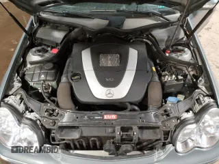 2007 Mercedes-Benz C 230 Sport with VIN WDBRF52H67F896266, listed as a Copart auction lot 45131425 with 96,206 mi miles and Salvage Title. Bid and sale history available at DreamBid. Image 11.