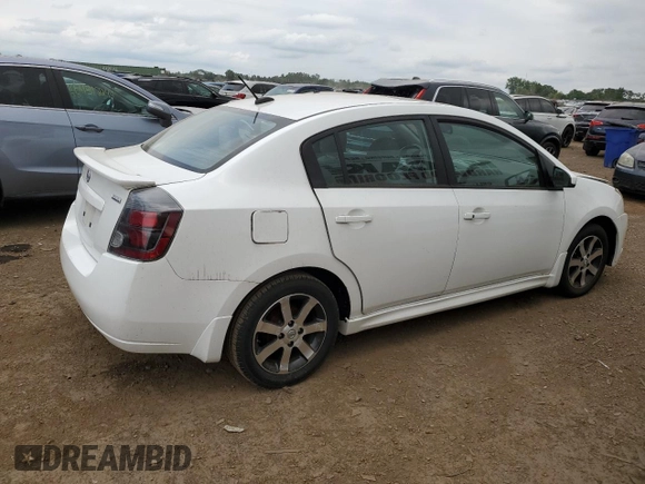 2011 Nissan Sentra SR with VIN 3N1AB6AP1BL706349, listed as a Copart auction lot 64550934 with 69,388 mi miles and Clean Title. Bid and sale history available at DreamBid. Image 3.