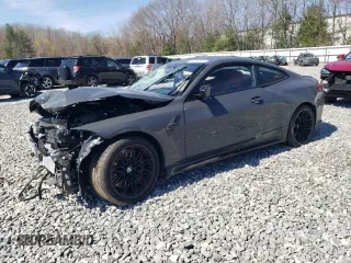 2025 BMW M4 Competition xDrive z VIN WBS33HK08SCT17681, wystawiony jako Copart lot #54267635 z przebiegiem 11 495 mil mil oraz Szkoda całkowita • Salvage title. Historia ofert i sprzedaży dostępna na DreamBid. Obrazek 1.