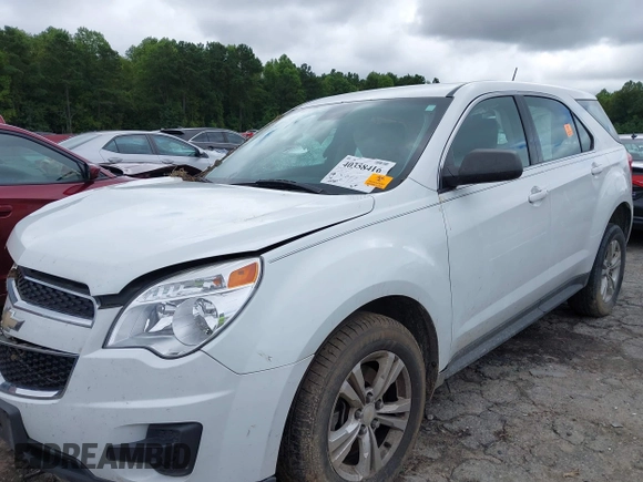 2014 Chevrolet Equinox LS z VIN 2GNALAEK6E6105269, wystawiony jako IAAI lot #40358416 z przebiegiem 194 280 mil mil oraz . Historia ofert i sprzedaży dostępna na DreamBid. Obrazek 2.