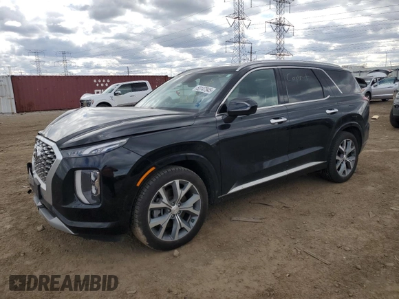 2021 Hyundai Palisade Limited z VIN KM8R5DHE4MU274893, wystawiony jako Copart lot #53147545 z przebiegiem 56 179 mil mil oraz Szkoda całkowita • Salvage title. Historia ofert i sprzedaży dostępna na DreamBid. Obrazek 1.