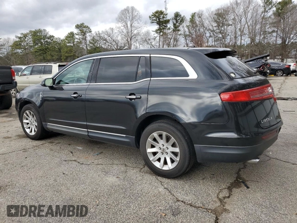 2015 Lincoln MKT with VIN 2LMHJ5NK9FBL01560, listed as a Copart auction lot 44083555 with 104,869 mi miles and Clean Title. Bid and sale history available at DreamBid. Image 2.