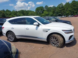2025 Genesis GV80 Standard with VIN KMUHFESB8SU267537, listed as a IAAI auction lot 42665736 with 9,404 mi miles and . Bid and sale history available at DreamBid. Image 13.