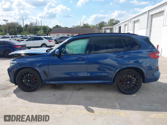 2021 BMW X5 sDrive40i with VIN 5UXCR4C04M9F71290, listed as a IAAI auction lot 41684530 with 1 mi miles. Bid and sale history available at carsss.com. Image 14.