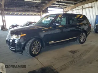 2015 Land Rover Range Rover HSE with VIN SALGS2VF9FA230844, listed as a Copart auction lot 64792135 with 90,012 mi miles and Salvage title. Bid and sale history available at DreamBid. Image 1.
