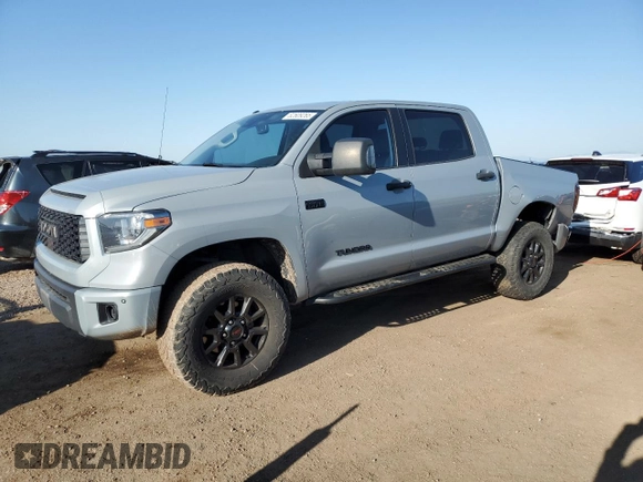 2018 Toyota Tundra SR5 с VIN 5TFHY5F16JX712563, выставлен на аукционе Copart как лот 62609265 с пробегом 169 076 миль миль и Списание • Salvage title. История ставок и продаж доступна на DreamBid. Изображение 1.